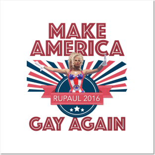 Make America Gay Again! Posters and Art